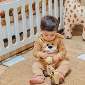 هودی و شلوار داخل کرکی تدی