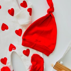 سرهمی قلبی جورابدار با کلاه