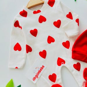 سرهمی قلبی جورابدار با کلاه