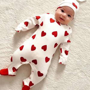 سرهمی قلبی جورابدار با کلاه