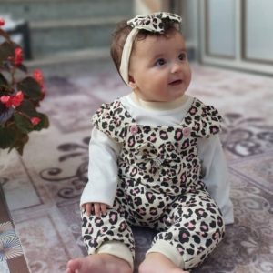 سه تیکه بیلر و بلوز و هد پلنگی