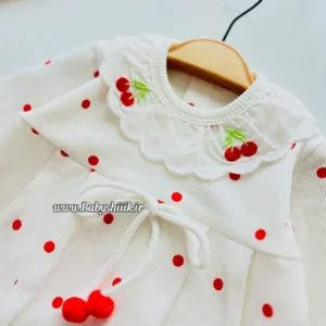 سرهمی مجلسی گیلاس با کلاه و دستکش