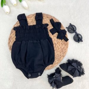 بادی موسلین شیک و مجلسی با هد