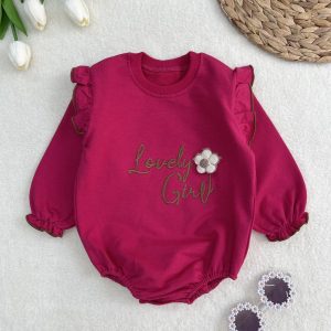 بادی چین دار لاولی گل