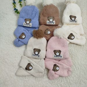 شال و کلاه موهر وارداتی تدی lucky