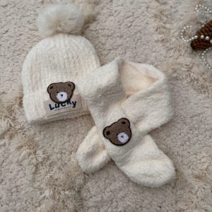 شال و کلاه موهر وارداتی تدی lucky