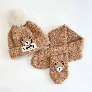 شال و کلاه موهر وارداتی تدی lucky