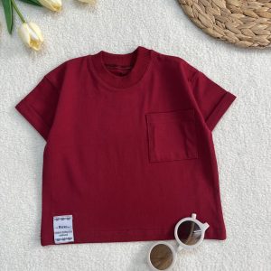 تیشرت نخ پنبه یقه گرد