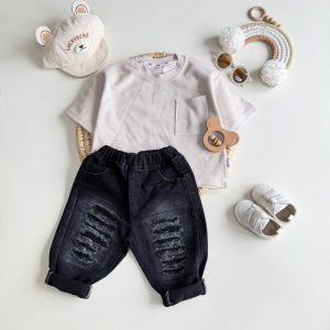 تیشرت نخ پنبه یقه گرد