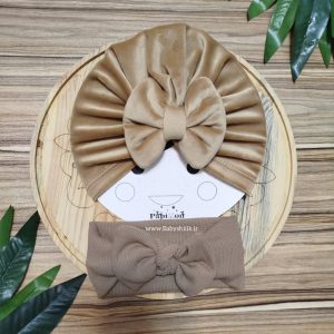 توربان مخمل طلایی
